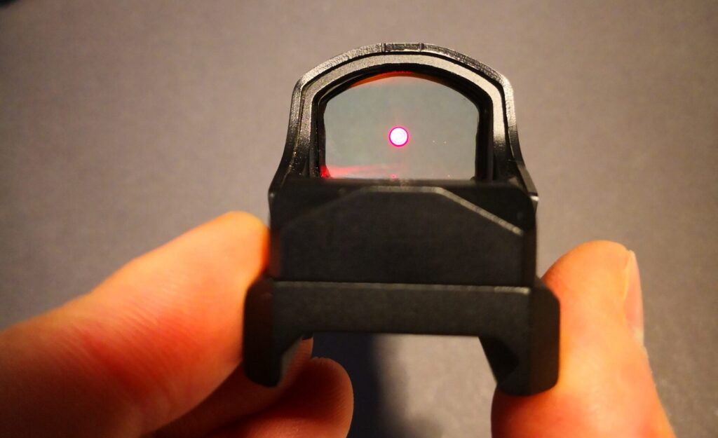 Mini Shot M-Spec di Sightmark vista centrale