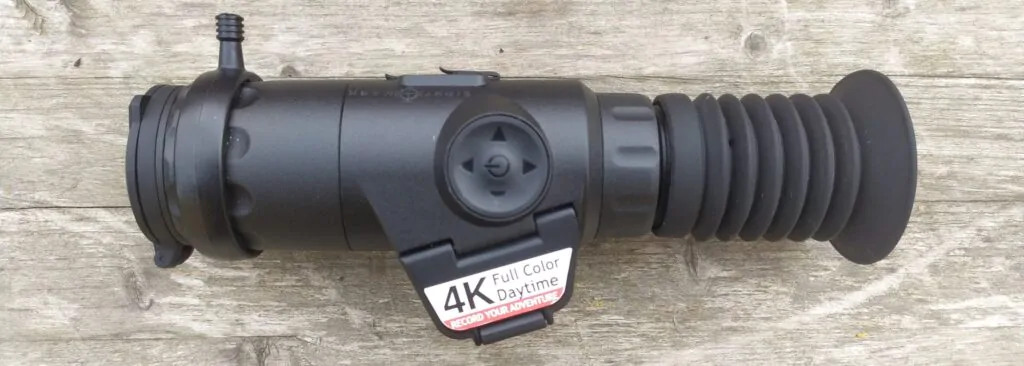 Sightmark Wraith 4K Mini vista dall'alto