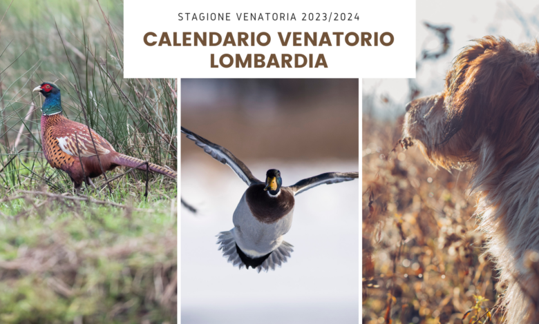 Calendario venatorio Lombardia