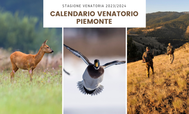 Calendario venatorio Piemonte
