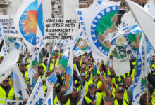 Protesta cacciatori Venezia Veneto